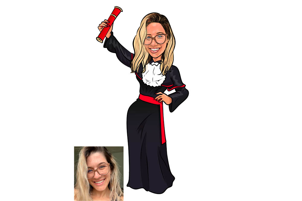 Como fazer lembrancinhas de formatura criativas usando caricatura