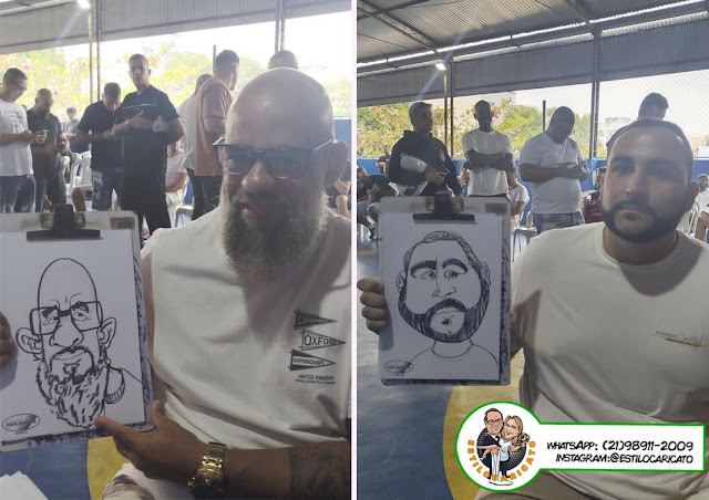 Colégio Esplendor: Caricatura ao vivo