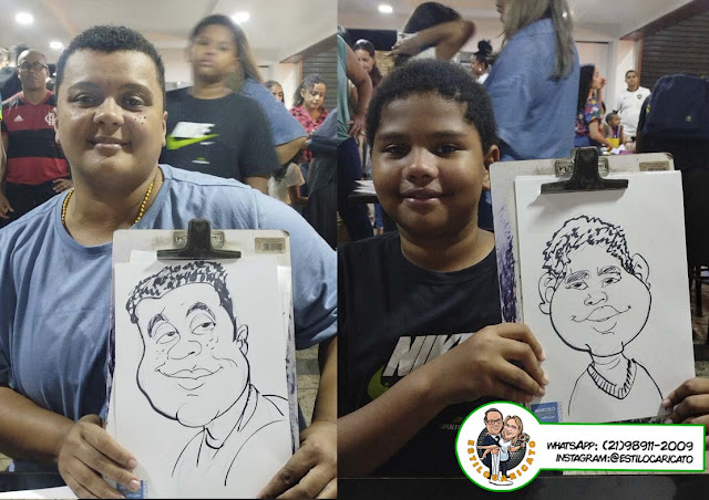 Caricatura ao vivo em Magé!