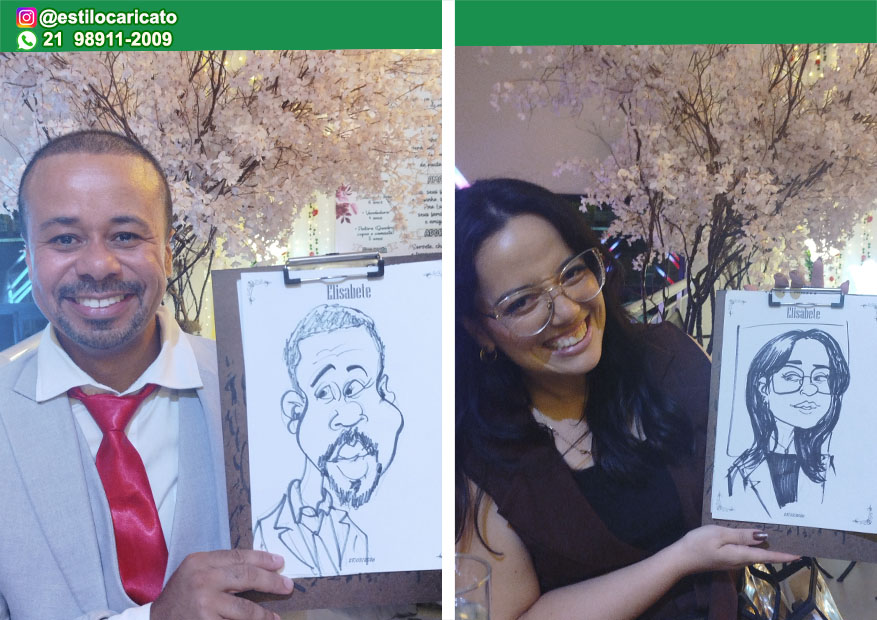 Caricatura ao Vivo