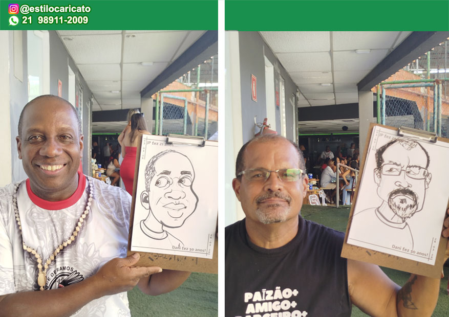 Caricatura ao Vivo em Irajá