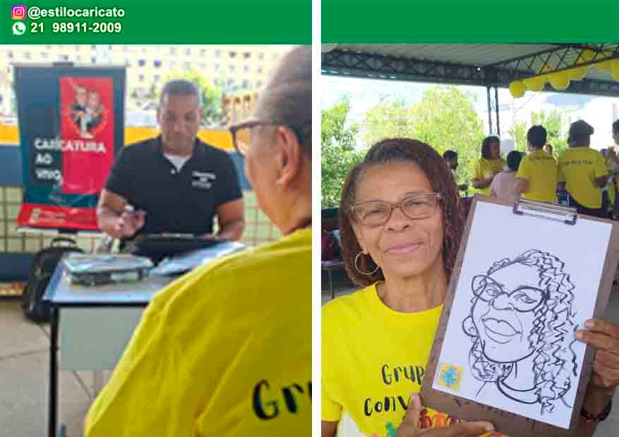 Caricatura ao Vivo: Engenho de Dentro