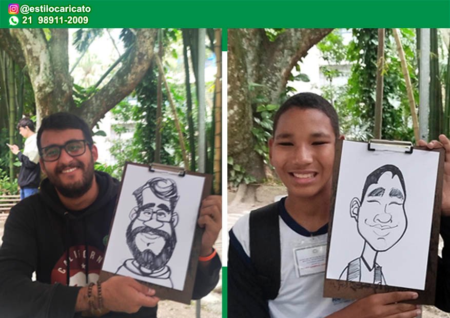 Caricatura ao Vivo na PUC-RIO
