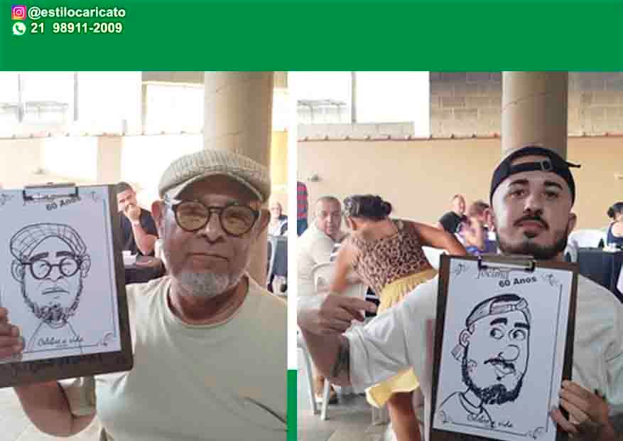 Caricatura ao Vivo em Maricá