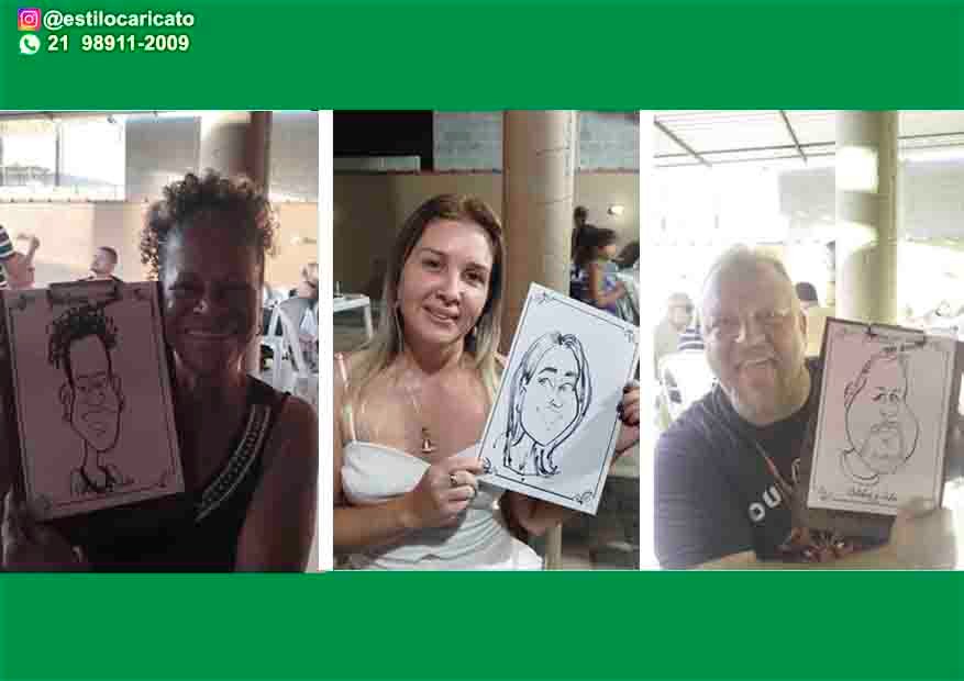 Caricatura ao Vivo em Maricá: Contrate caricatura ao vivo em Maricá com o Estilo Caricato! Sucesso em nosso evento recente, levamos arte, diversão e lembranças exclusivas para o seu aniversário. Reserve já!