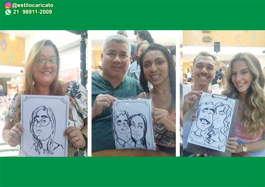 Caricatura ao Vivo em Araruama