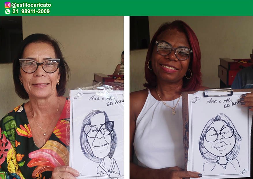 Caricaturista para Festa no Méier