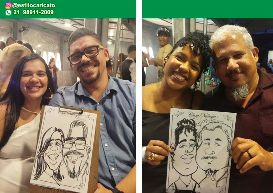 Caricaturista ao Vivo para Festas de 15 Anos no RJ