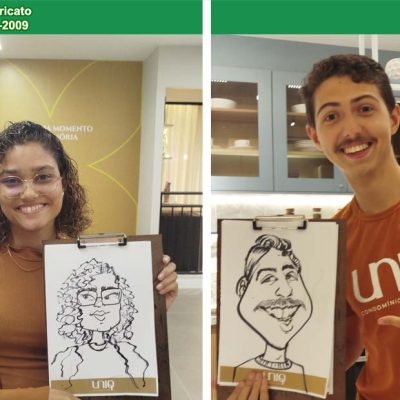 Caricatura ao Vivo em Nova Iguaçu