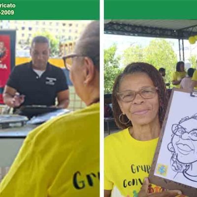 Caricatura ao Vivo: Engenho de Dentro