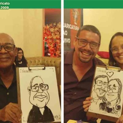 Veja como foi o evento de caricatura ao vivo no Méier! Garanta entretenimento criativo e lembranças personalizadas para seu aniversário no Rio de Janeiro. Peça seu orçamento