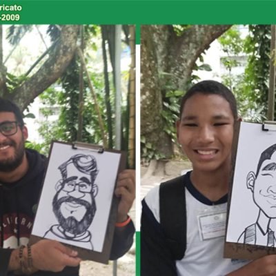 Caricatura ao Vivo na PUC-RIO