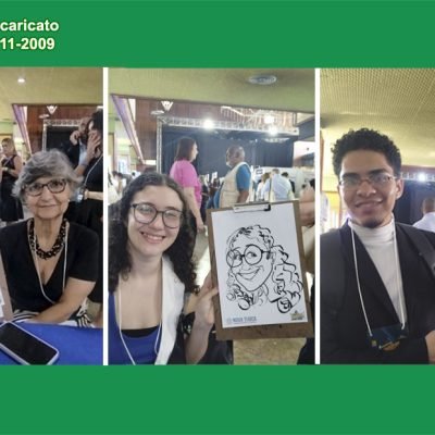 Caricatura ao Vivo no 6º Workshop de Síndico